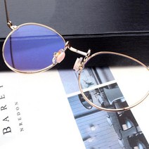 스펀지 뿔테 안경 선글라스 통증 자국 눌림 미끄럼 방지 논슬립 코 받침 교체 스티커 패드 40P M10824, 베이지 반달형