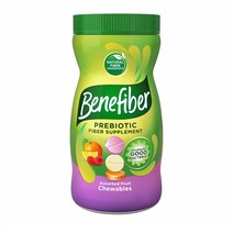 Benefiber Daily Prebiotic Fiber Supplement 프리바이오틱 섬유 보충 장건강 100개입