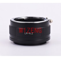 LR-N/Z 어댑터 링 라이카 LR R 마운트 렌즈 용 니콘 Z z5 Z6 Z7 Z9 Z50 z6II fc 카메라, 한개옵션0