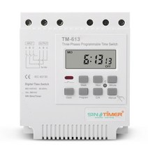 타이머 삼상 380V 415V 프로그래밍 가능 스위치 시간 릴레이
