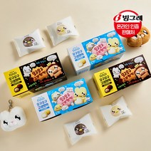 빙그레 디디디 누누씨 오구오구 고생했떡 찹쌀떡 우유크림맛(6개입) 1개 + 초코우유맛(6개입) 1개, 상세페이지 참조, 상세페이지 참조, 상세페이지 참조, 상세페이지 참조