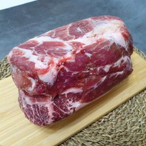 오케이농장 수입산 통목살 목삼겹 목살 원육 대용량 2kg, 목살 구이용 2kg 1cm, 1개