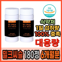 간 보조제 보호제 지방간 간수치 간기능 간피로 개선 도움 에 좋은 몸이 피로가 많을 때 먹는 밀크씨슬 영양제 약 3개월분 대용량 고함량 식약처 인증 40대 50대 남성 여성, 2상자(180정) 6개월분_사은품패치, 2개