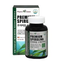 팜그린 하와이안 스피루리나 피부건강 항산화, 580mg, 300정