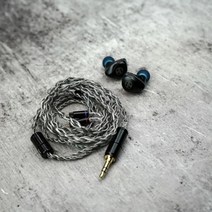 TangZu Yuan Li 다크 소울 10mm DLC 다이나믹 드라이버 인 이어 이어폰 6N OCC 078mm 케이블 YuanLi 모니터 IEM 헤드폰