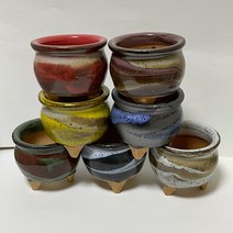 예운분 : 원형분 소형 마블링 무늬, 흰색