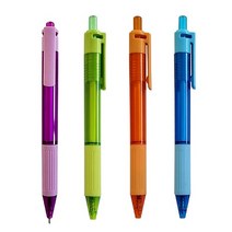 몰포유 국산니들클릭 파스텔볼펜, 10개입, 오렌지