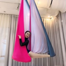 탄성 5 미터 2017 공중 요가 해먹 플라잉 스윙 요가 훈련 요가 벨트를위한 최신 다기능 반 중력 요가 벨트, 6