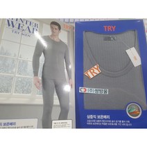1 세트 TRY 젠틀 보온 남상하 두꺼운 내복 90 95 100 105 110 호 삼중직 에어메리 트라이 쌍방울 보온메리 내의 세트 갱수네 3중직 시보리 밴드 선물 효도