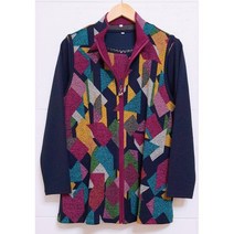 꽃보다할머니 엄마 봄가을 패치 앙상블 조끼세트 옷 60대70대80대 칠순팔순 생신선물 요양원 어버이날