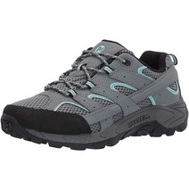 Merrell 아동용 모아브 2 로우 레이스 하이킹 스니커즈 바크 브라운.