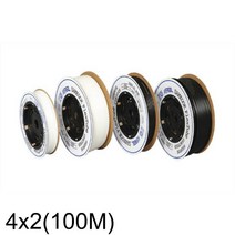 삼국 나일론호스 4x2(100M) 흑색 낱개가