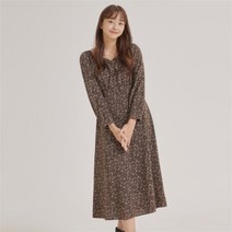 로엠 NC09 잔꽃 나염 롱 원피스 잔꽃 나염 롱 원피스 RMOWA4TRQ1