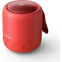 앤커 사운드코어 미니 3 블루투스 스피커 360° 사운드 BassUp 파티캐스트 생활방수, Red