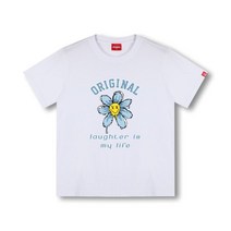 오리지널데이 스마일플라워 반팔 티셔츠 빅사이즈 6color