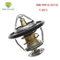 Toyota LandCruiser Prado KDJ150 1KD FTV 30L HILUX FORTUNER 20052015 9091603118 용 엔진 온도 조절기, 01 1PCS