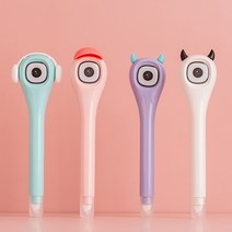 5mm * 6m 흰색 악마 교정 테이프 펜 모양 수정 학교 사무 용품 지, 01 random