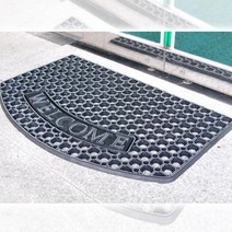 매장밖 신발흙털이 구멍난 웰컴 발매트 로비매트 비올때매트 눈비