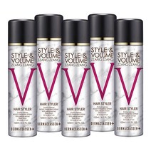 더마클라센 스타일 앤 볼륨짱짱 헤어 흑채 120ml, 흑색, 4개