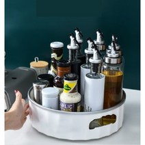 어질러진 양념통 정리 마법사 360 회전 수납(소/대) 자취생 인테리어 소품, 대