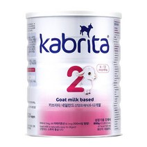 카브리타 네덜란드 산양 조제식 분유 6~12개월 2단계, 800g, 1개