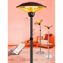 야외 대기 난로 전기히터 테라스 카페 정원, 상위 버전스테인레스 3000w 대형 수동