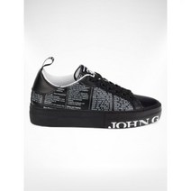 JOHN GALLIANO 그래픽 레더 운동화 Graphic Leather Sneakers