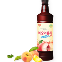 광야 복숭아홍차 베이스 1050ml, 970ml