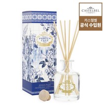 카스텔벨 포르투스 칼레 디퓨저 100ml 포르투갈 실내방향제 (9종), 패스티브 블루 - 골드