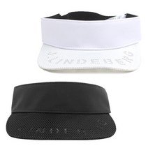 제이린드버그 22FW 렉스 골프 바이저 GMAC07046, 블랙