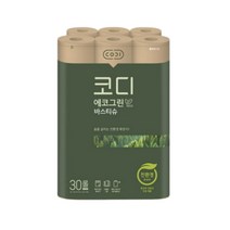 쌍용C&B 코디 에코그린 바스티슈 30m [30롤 x 1팩]