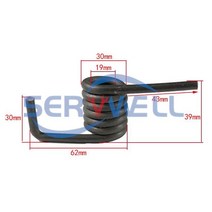 350 400 스틸 알루미늄 단일 삼상 절단기용 비틀림 스프링, 06 F