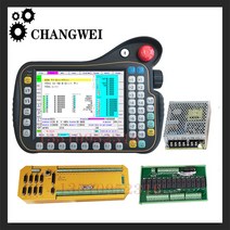 CNC 4/6/8 축 로봇 조절 시스템 조작기 컨트롤러는 공작 기계 PLC 교육 기능에 사용됩니다., [01] 4axis system