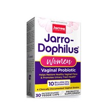 Jarrow Formulas 자로우 포뮬러스 도피러스 우먼 여성용 100억 유산균 30베지캡슐, 1개, 30정