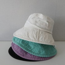 [천삼백케이] [라렌트리] 데일리 코튼 컬러 기본 벙거지 모자 버킷햇 (4color)