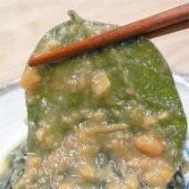 [오늘의찬찬] 된장콩잎 1kg 콩잎 버무린 된장
