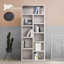 하원가구 플렉스 스탭 840 인테리어 책장, 워시