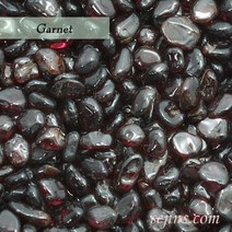 석류석 정화용 원석 보석자갈 수족관자갈 4-7mm