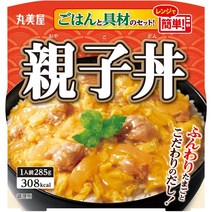 텐동 연어덮밥만들기 덮밥맛집 일본식덮밥 마루미야 레인지로 간단! 오야코동 밥 포함 285g×6개, 상품선택, 6개
