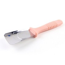 안전 주방 청소 도구 휴대용 유용한 냉장고 해동 삽 스테인레스 스틸 냉동고 얼음 스크레이퍼 G, 03 분홍색