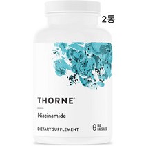쏜리서치 나이아신아마이드 나이아신 비타민B3 Niacinamide 500mg 180캡슐 x 2통