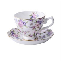 홍차 도자기 티팟 세트 차포트 뼈 중국 커피 컵 세트 Coffeeware 세트 170ml 홍차 찻잔 세트 컵과 접시 영, 06 06