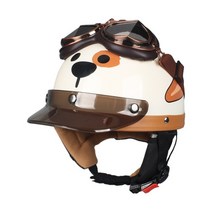 그로밋 핑구 헬멧 오토바이 동호회 가을 캠핑 소두핏, C