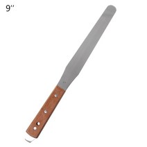 스테인레스 스틸 잉크 페인트 접착제 믹싱 나이프 드로우 드라마 스크랩 텍스처 스크레이퍼, 9 인치