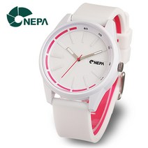 [네파] NEPA 학생 수능 실리콘시계 N240-WHITE