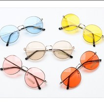 틴트 렌즈 여자 데일리 비치 선글라스