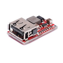멀티 usb 충전기 어댑터 DC-DC 벅 컨버터 자동차 USB 모듈 6-24V 12V 24V 5V 3A 스텝 다운 전압 조정기 전원 공급 장치
