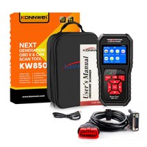 비머코드 랜젠더 코드KONNWEI KW850 자동차 OBD2 스캐너 전문 진단 도구 2 검사 엔진 코드 리더 배터리