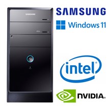 삼성 컴퓨터 본체 사무용 HDMI지원 원도우11, i5-3470/8G/SSD240/GT710, 윈도우 11 프로, 240GB, 8GB, 블랙