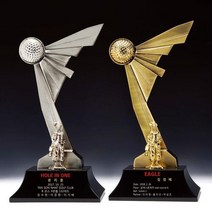 싱글 기념트로피 골프트로피 주문제작 기념패, 기본 : 상세페이지 참조